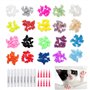 200 pièces Chats Couvre-Ongles Protection des Griffes pour Chien de Chat