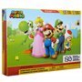 Nintendo Super Mario - Calendrier de l'Avent Super Mario avec 24 Surprises - 17 Figurines Articulées 6 Cm + 7 Accessoires – Joue