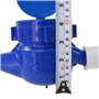 KATSU Compteur d'Eau Froide, Compteur de Mesure de débit d'Eau de Jardin en Plastique ABS 15 mm, Type Humide 15180515