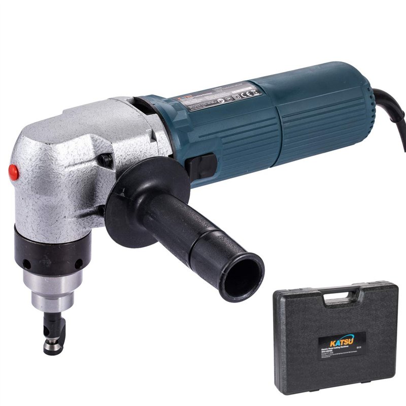 KATSU Grignoteuse électrique, 625 W Heavy Duty Metal Cutter Snip Ciseaux Ciseaux Coupe 2,5 mm Plaque d'acier 100460