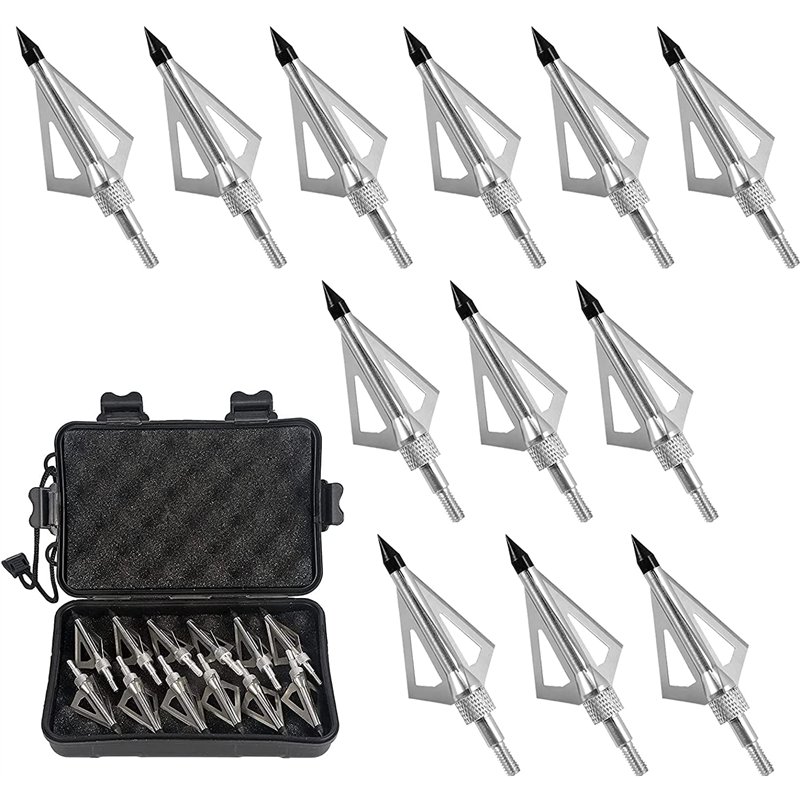12 Pointes à Bouillettes En Acier Inoxydable Avec Anneaux Silicone - Tailles 7, 10, 15 Mm, Pour Pêche à La Carpe