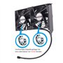 euroharry Ventilateur de la carte graphique 2 x 92 mm - Ventilateur à flux d'air élevé, Refroidisseur de support PCI - Ventilate