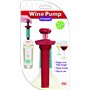 Jokari 06001 - Pompe à vin - Bouchon de bouteille - Élimine l'air - Crée le vide - Garde le vin frais plus longtemps - Bordeaux