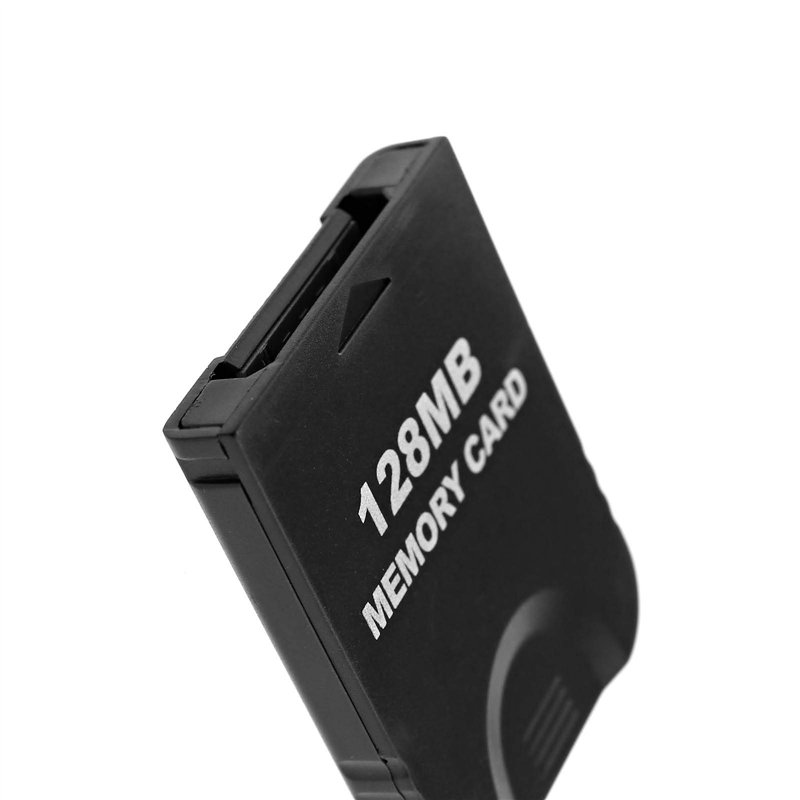 Image secondaire de YINETTECH Carte mémoire 128Mo pour Nintendo Wii et Gamecube NGC Gc Console 2043 Block Blanc