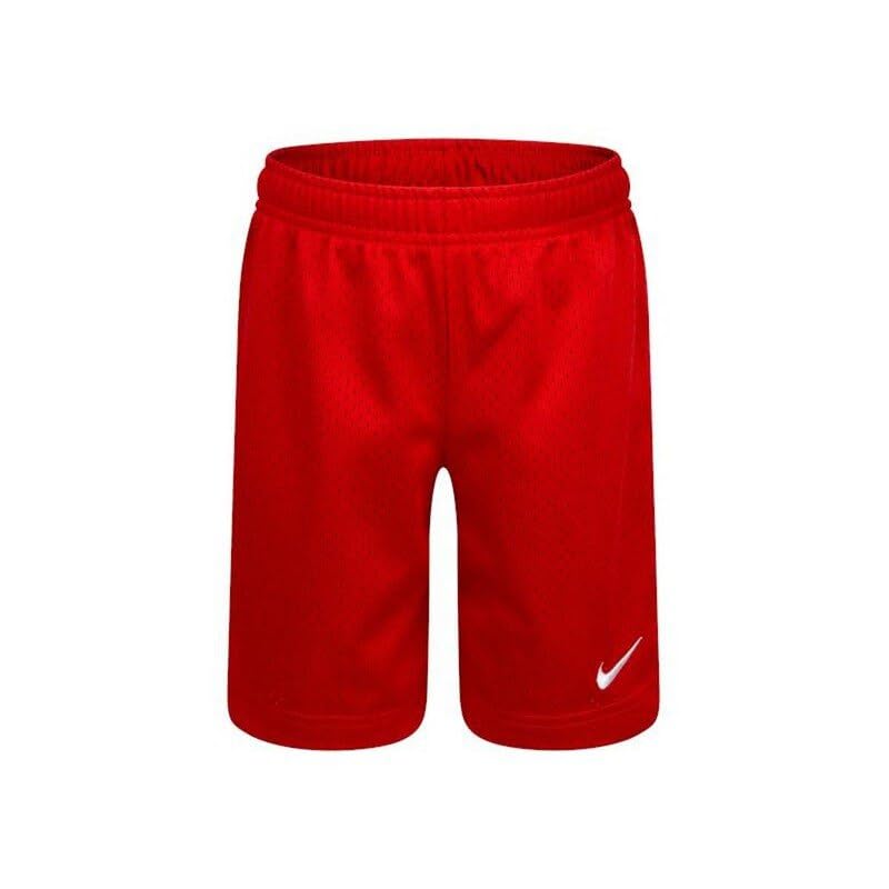 Nike Kids 8u6650 Short de Sport Rouge université 3-4 Ans