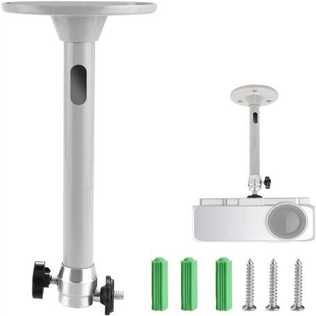 RMENOOR Support Universel Vidéoprojecteur Support Mural Projecteur Plafond Vidéoprojecteur avec Hauteur Réglable pour Mini Proje