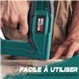 NEU MASTER Agrafeuse Électrique, Cloueur Electrique NTC0060 pour les Projets de Bricolage en Ameublement, Menuiserie et Travail 