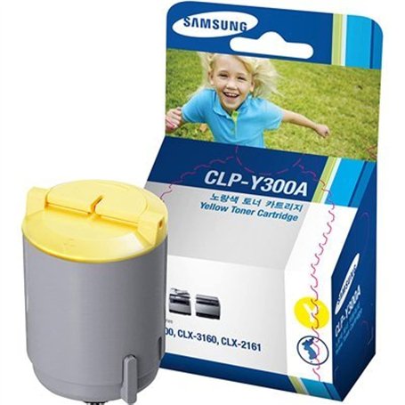 Samsung CLP-Y300A Cartouche d'encre d'origine Jaune