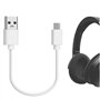Geekria QuickFit Câble de Charge Micro-USB pour Casque Bose QC35