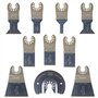 10 x SabreCut SPK10BM lames bimétalliques à connexion rapide Dewalt Black et Decker Bosch Fein (Pas StarLock) Makita Milwaukee R