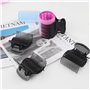 18 Pièces Clips de Rouleau Chaud Remplacement de Clips de Griffe de Bigoudi en Plastique Pinces à Rouleaux pour Petits, Moyens, 