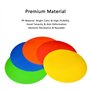 VGEBY Lot de 10 Marqueurs de Disque Plat, Rond en Silicone Speed Agility d'entraînement Spot Cônes Field marqueur pour Football,