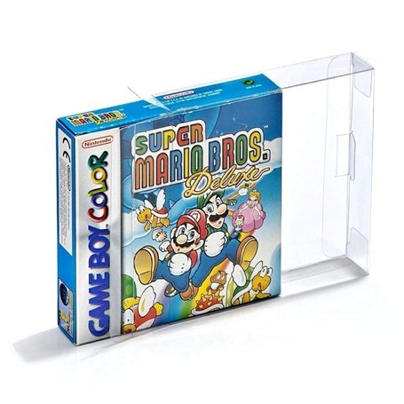 Link-e : 10 X Boitier de Protection Plastique pour Boite de Jeu Compatible avec Console Nintendo Gameboy