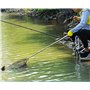 Epuisette Peche, Xndryan 180cm Long Manche Téléscopique Filet Pêche, Epuisette Carpe, Epuisette Truite