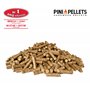 PINI Pellets de Bois Dur №1 BBQ Classic 15 Kg Grill Pellets pour Griller, Faire Fumer, également pour Les Fours à Pizza à granul