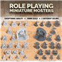 Lot de 38 Figurines de Jeu de rôle fantastiques sur Table pour Donjons et Dragons, Jeux de rôle Pathfinder. Miniatures à l'échel