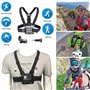 TEKCAM Harnais de Poitrine Support Fixation Poitrine Chesty Compatible avec Gopro Hero 13/12/11/10/9 AKASO GOOKAM Apexcam Jadfez