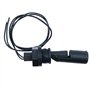 Tiardey 86mm Capteur de Niveau d'eau Capteur de Niveau de Liquide Interrupteur de Niveau d'eau Interrupteur à Flotteur en Plasti