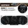 HZTWFC Commutateur de panneau de commande d'air et de chauffage AC OEM # 1J0820045F pour Volkswagen Golf Jetta Mk3