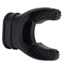 Accessoires pour Détendeur,Silicone Scuba Dive Snorkel Bite Bouthpiece Snorkeling Mouth Piece Diving Equipment Accessory Noir,Em
