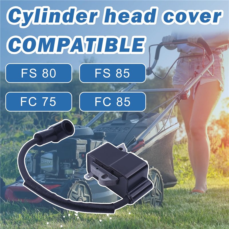 Image secondaire de Bobine d'allumage pour STIHL FS80 HL75 HT75 FS85 HT70 FS75 FR85 KM85 et la série, AUMEL bobine allumage avec bougie pièce détach