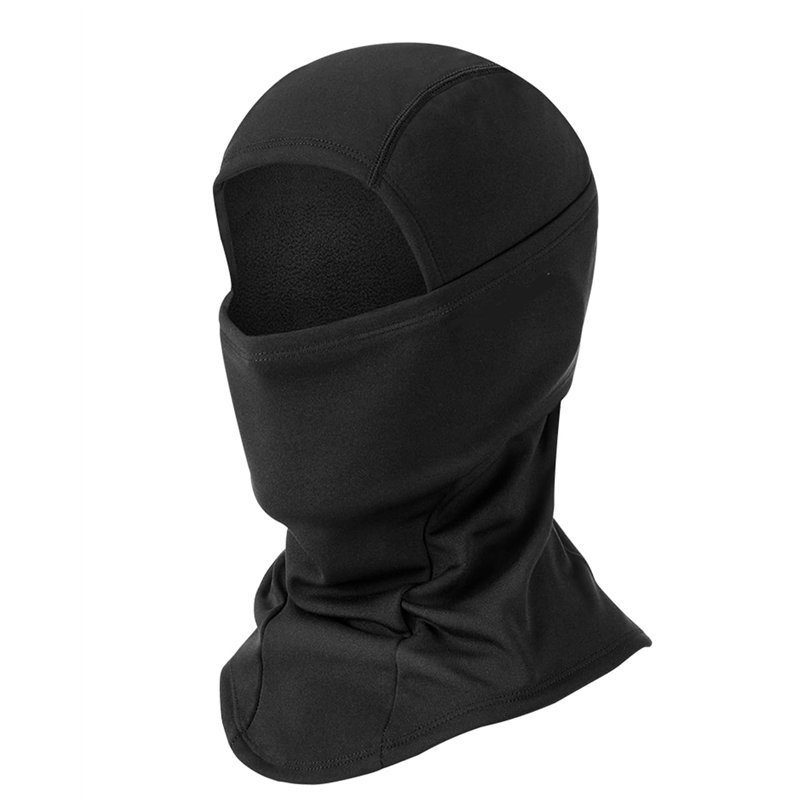 BAONUOR Cagoule pour le visage, adaptée à l'hiver, pour vélo, moto, ski, foulard tubulaire, pour homme et femme, noire
