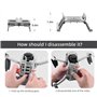 HeiyRC Extensions de train d'atterrissage pour DJI Mini 4K/Mini 2/Mini SE/Mavic Mini drone landing gear, accessoire de rallonge 