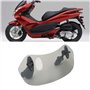 DEWIN Moto Déflecteur, Clip Réglable Pare-brise-vent Accessoires de Pare-brise for Moto Tawny