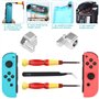Veperain Paquet de 2 analogiques Joystick 3D de Rechange pour Manette Joy Con de Nintendo Switch et Switch OLED avec Tournevis e