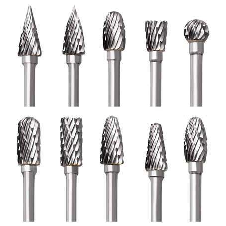 Jeu de Fraises en Carbure de Tungstène pour Dremel