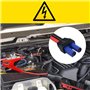 WMYCONGCONG Câble de démarrage avec Pinces à Batterie 10AWG Câble de rallonge Entre Pinces Crocodiles et connecteur EC5 pour Bat