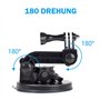 Suptig Suction Cup Fixation Ventouse Voiture Mount Compatible for Gopro Hero 8 Hero 7 Hero 6 Hero 5 Hero 4 Hero 3 Hero Session A