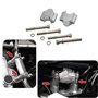 ANCLLO Kit de barres de guidon CNC 28 mm pour moto tout-terrain
