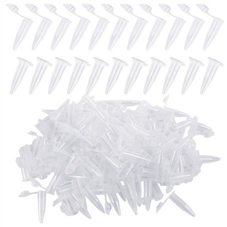 Chudian 500Pcs 1.5ml Tube à Centrifuger en Plastique