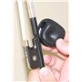 WADA Bow Grip Aide à la prise d'archet de violoncelle - Pour toutes les tailles - Facile à installer - Position détendue de l'ar