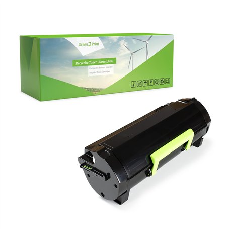 Green2Print Toner Noir 20000 Pages remplace Lexmark 50F2U00