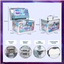 Disney Frozen - Townley Girl Train Case Cosmetic kit Maquillage, avec Gloss, Ombre à paupières, Brosse, Vernis et Plus! À partir