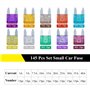 AHL 145 pièces mini voiture fusible moto fusible voiture lot mini fusibles auto 3A 5A 7.5A 10A 15A 20A 25A 30A 35A 40A Avec 1 ex