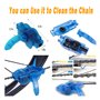 QeeHeng Outil de Brosse de Nettoyage de Vélo, Kit d'outils de Nettoyage de Vélo, Kit Nettoyage Vtt Adapté à Différents Types de