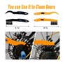 QeeHeng Outil de Brosse de Nettoyage de Vélo, Kit d'outils de Nettoyage de Vélo, Kit Nettoyage Vtt Adapté à Différents Types de