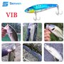 senvenelec 5 pièces VIB Leurres de pêche durs, Kit de leurres à manivelle, Leurres VIB en métal avec, Lame Spinner, Kit de leurr