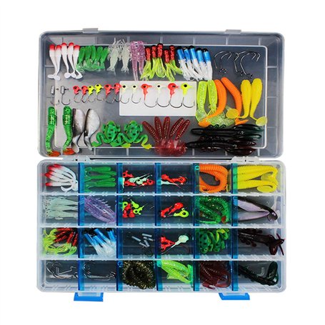 MKNZONE Leurres de Pêche Kit 146pcs