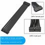 GELRHONR Câble d'extension ATX 24 broches pour carte mère,Carte mère ATX PSU 24 broches (20 + 4) Câble d'extension mâle à femell
