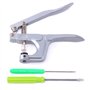 Swpeet de haute qualité 384 pcs 24 couleurs Plastique T5 Boutons à pression avec l'aide de boutons-pression de pinces, plastique
