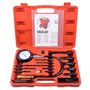 DAYUAN 17 pièces Testeur de compression pour moteurs diesel 0-70 bar