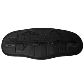 Broco Réglable Kayak antidérapante Canoe Seat Pad Noir Confortable Dossier
