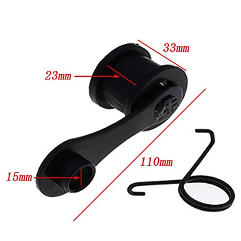 Image secondaire de CENPEK Lot de galettes tendeurs de chaîne pour ATV Go Kart 110 cc, 125 cc, 150 cc, 200 cc, 250 cc