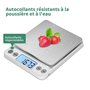 KUBEI Taille extra large Balance de alimentaire 5kg/0.1g Rechargeable par USB Numérique Balance de Cuisine，PréCision Balance Éle