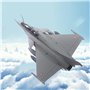 Colcolo 1/72 Modèle Aviation Chasseur Français, Avion Rafale avec Support pour Collection, Décoration