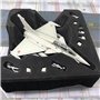 Colcolo 1/72 Modèle Aviation Chasseur Français, Avion Rafale avec Support pour Collection, Décoration
